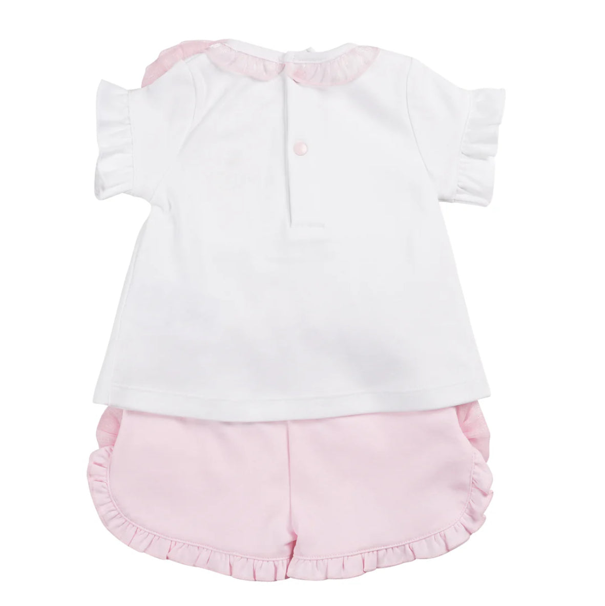 Mintini Top & Short-White/Pink