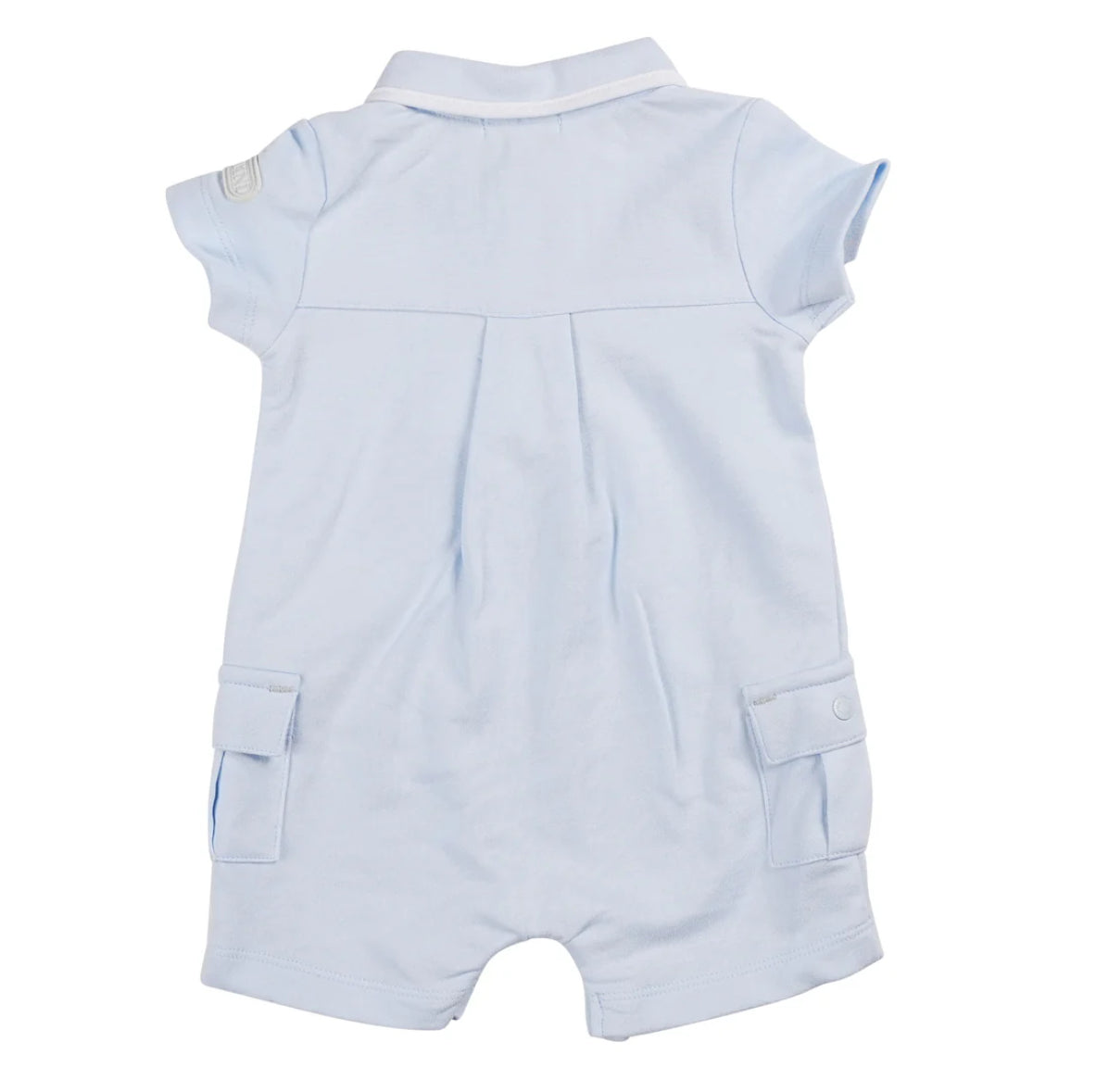 Mintini Romper-White/Blue-Pre Order