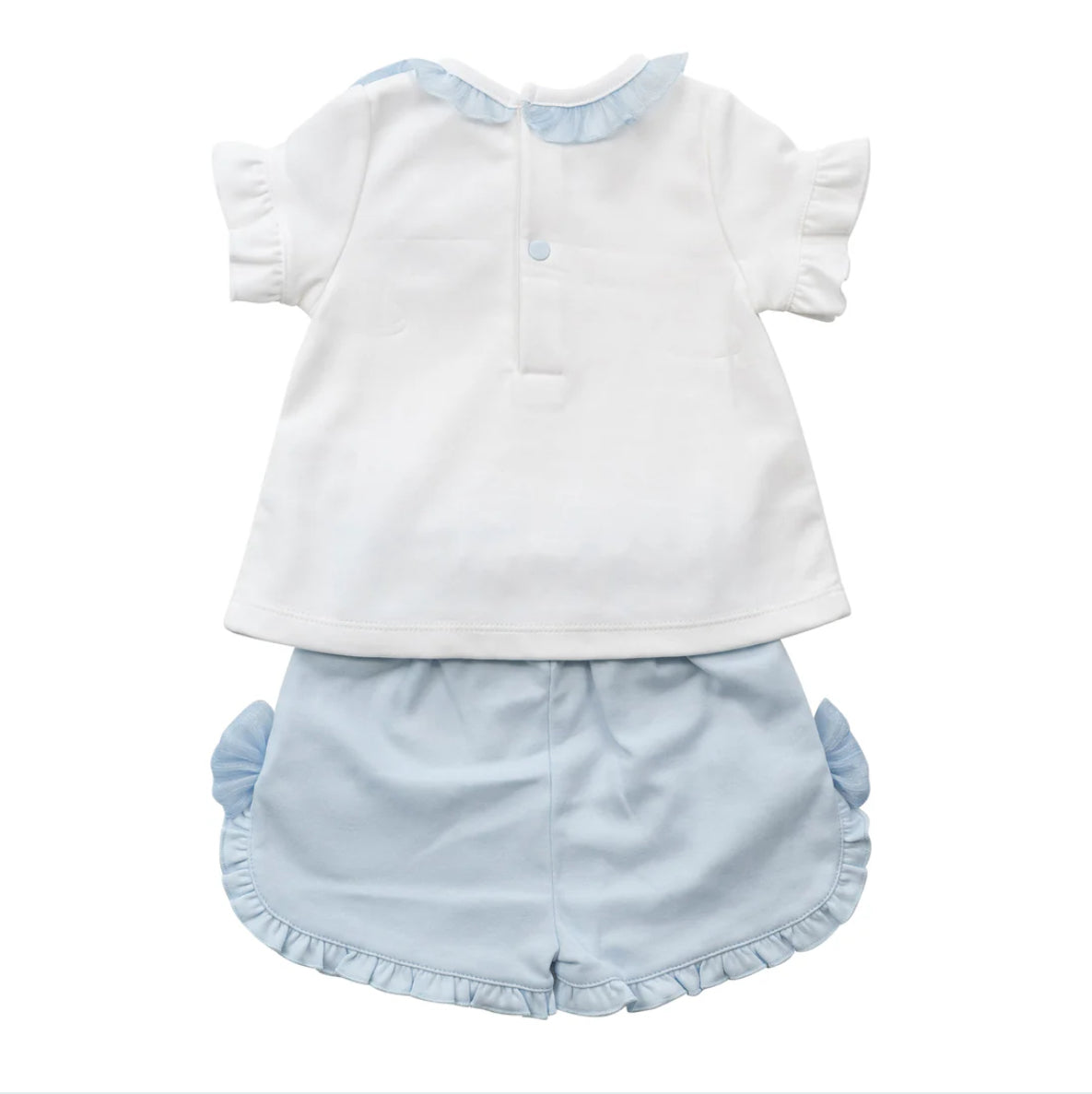 Mintini Top & Short-White/Blue