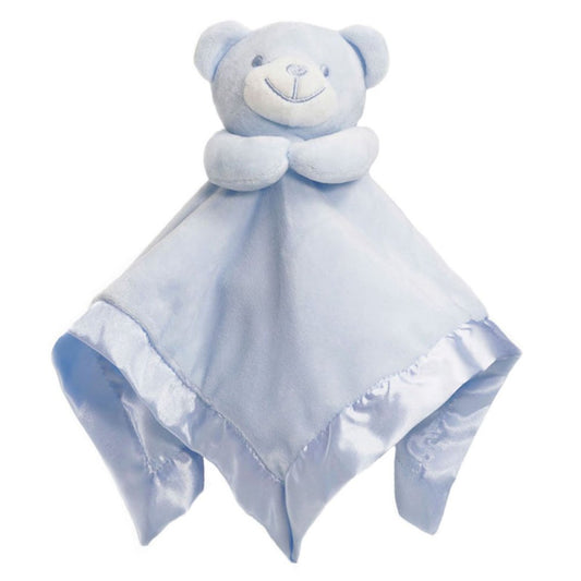 Blue Bear Comforter - Satin Back