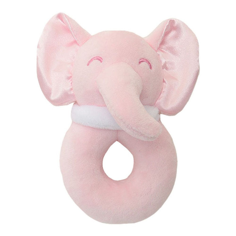 Elephant Rattle Ring - Pink