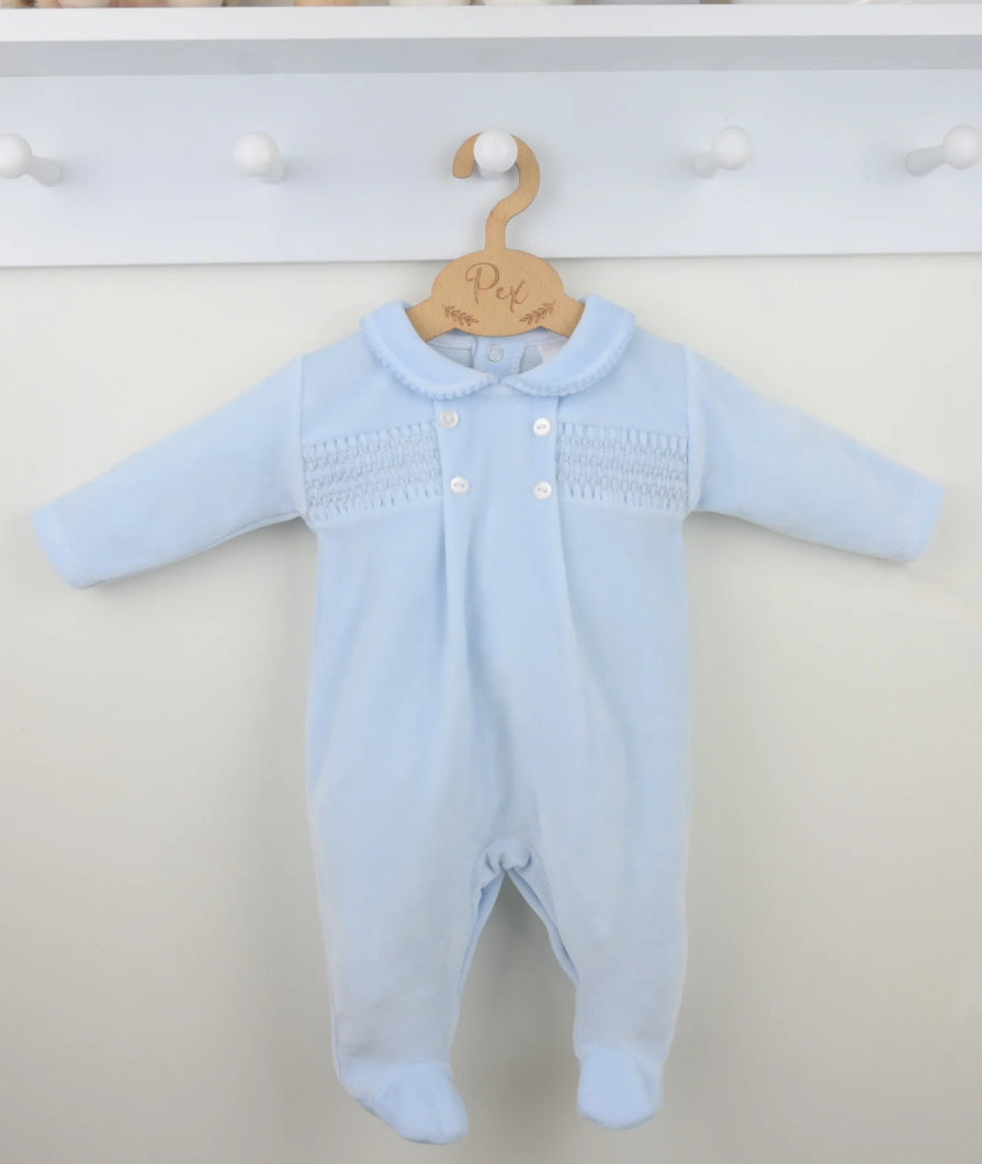 New In PEX Boys Heirloom Sleepsuit