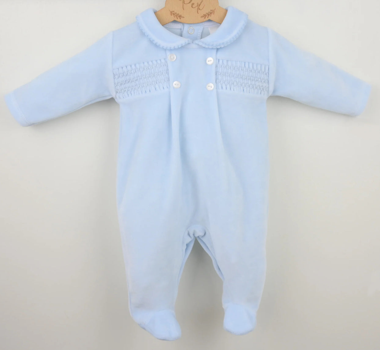 New In PEX Boys Heirloom Sleepsuit