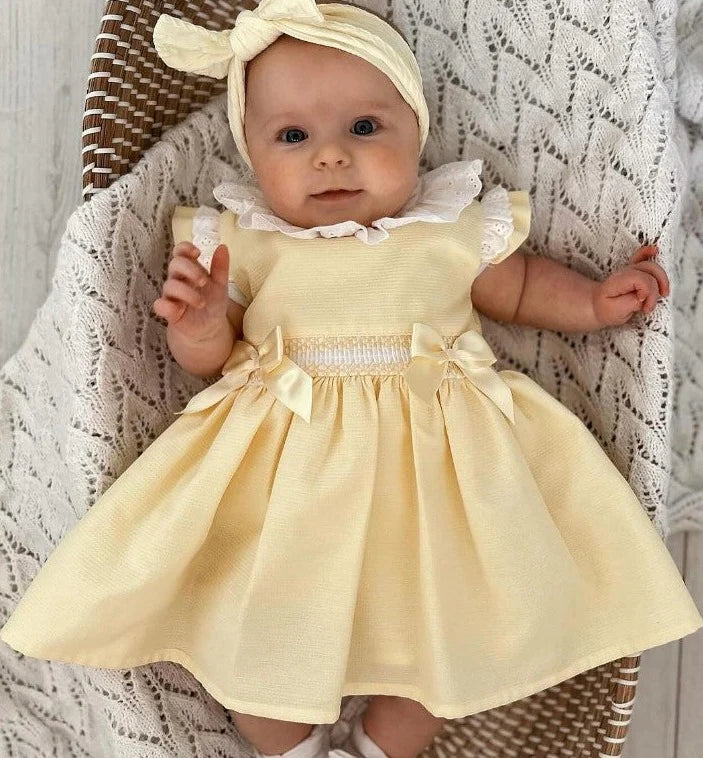 New In PEX Ellie Dress Lemon - Pre Order