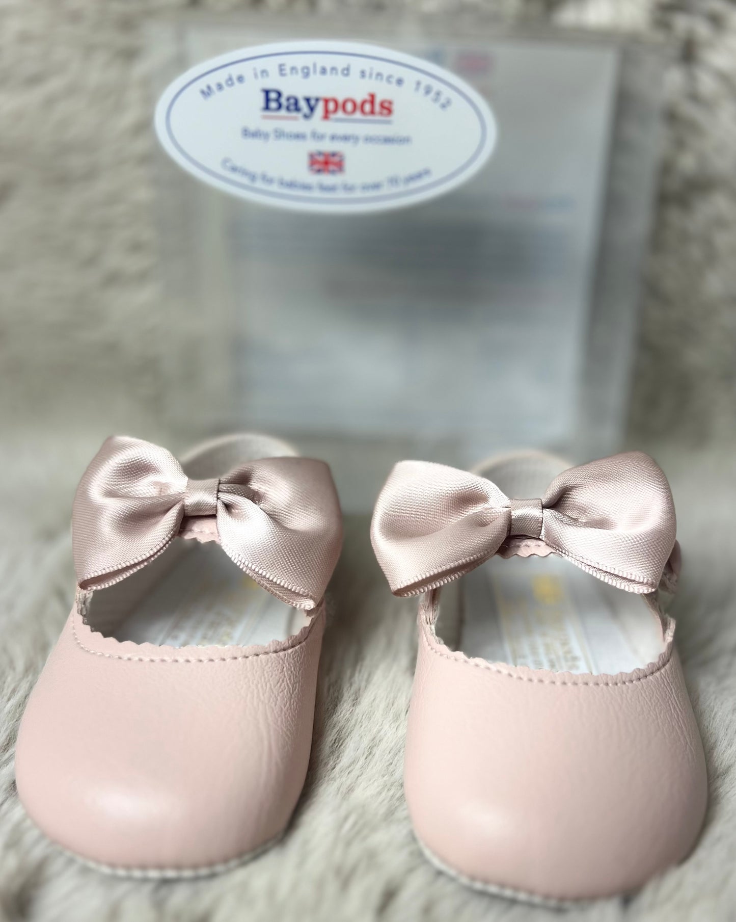 BayPods Soft Soled Shoe-Dusty Pink