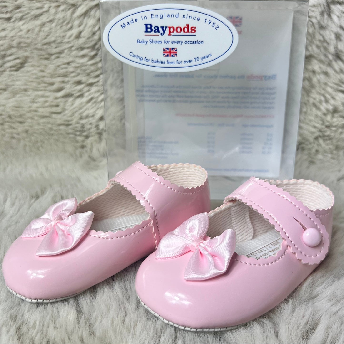 BayPods Soft Soled Shoe-Pink