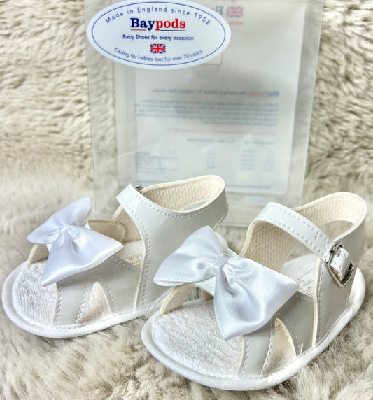 BayPods Soft Soled Sandal-White