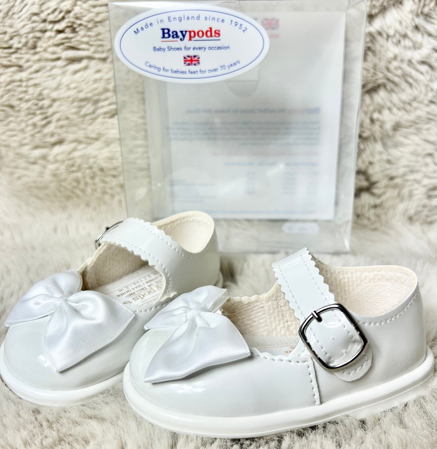 BayPods Hard Soled Shoe-White