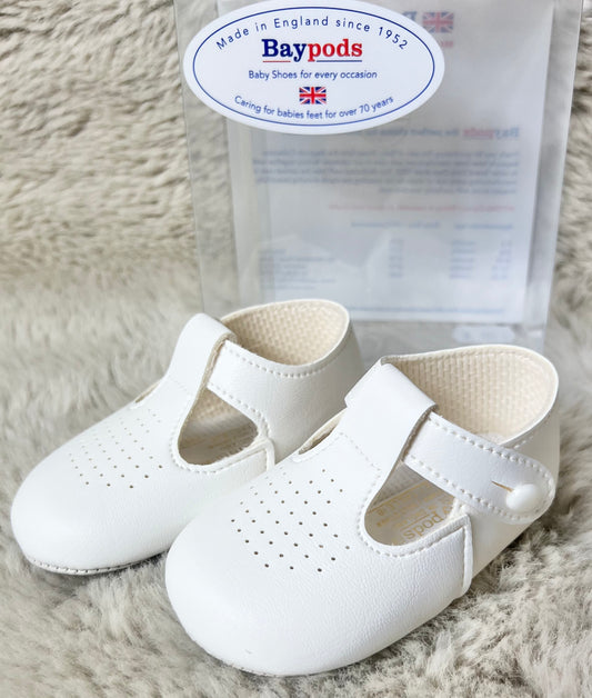 BayPods Soft Soled Shoe-White