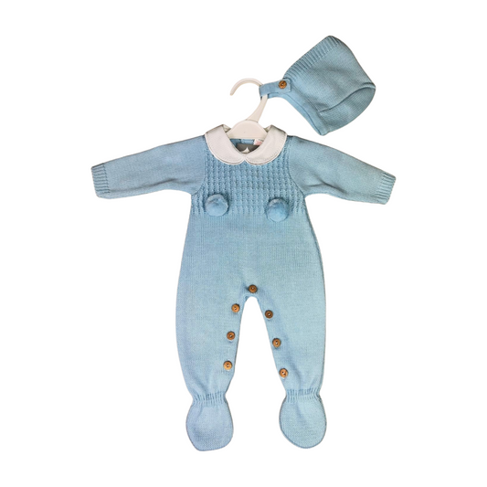 Baby Boys Blue Baby Suit