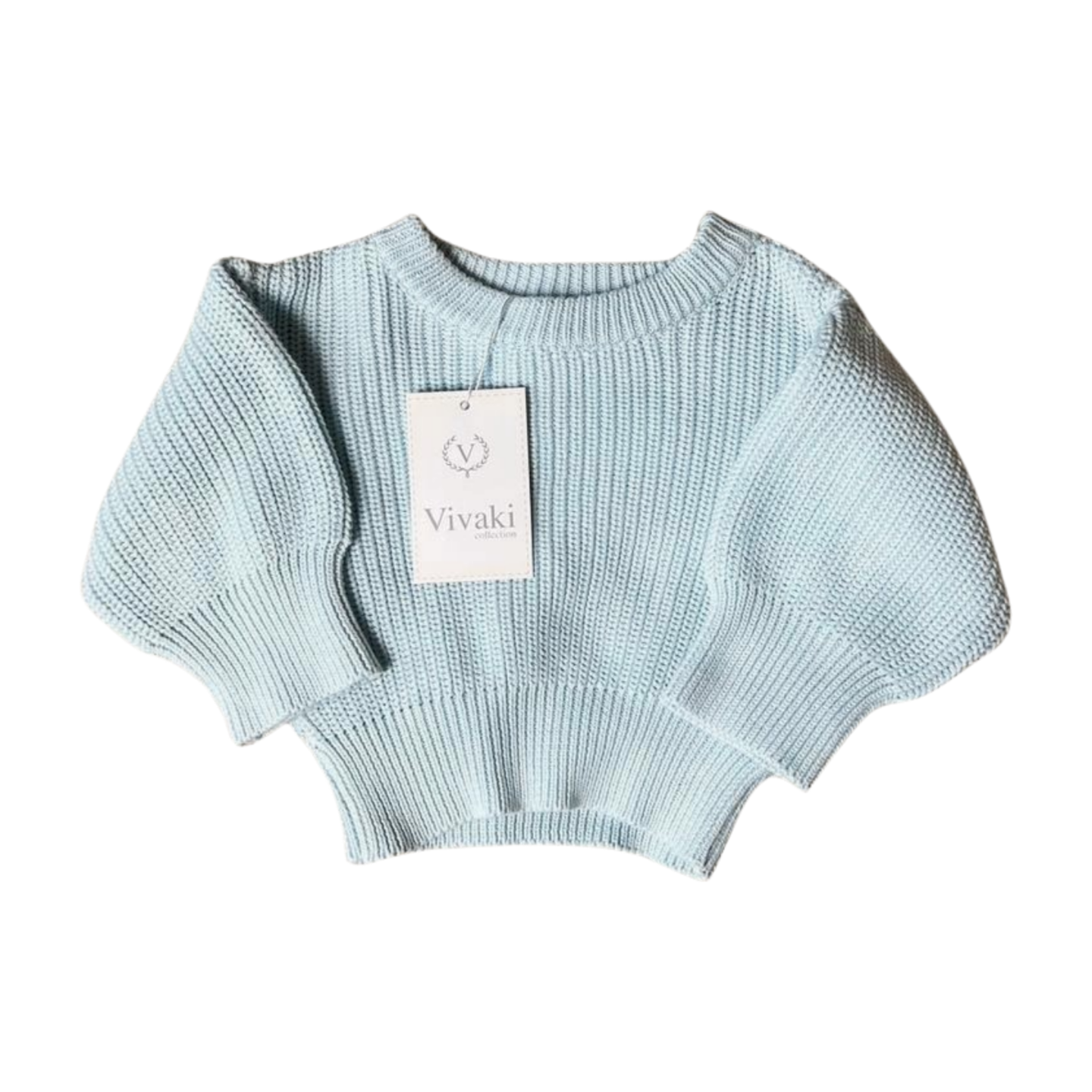 Boys Knitted 2 Piece Set - SKY