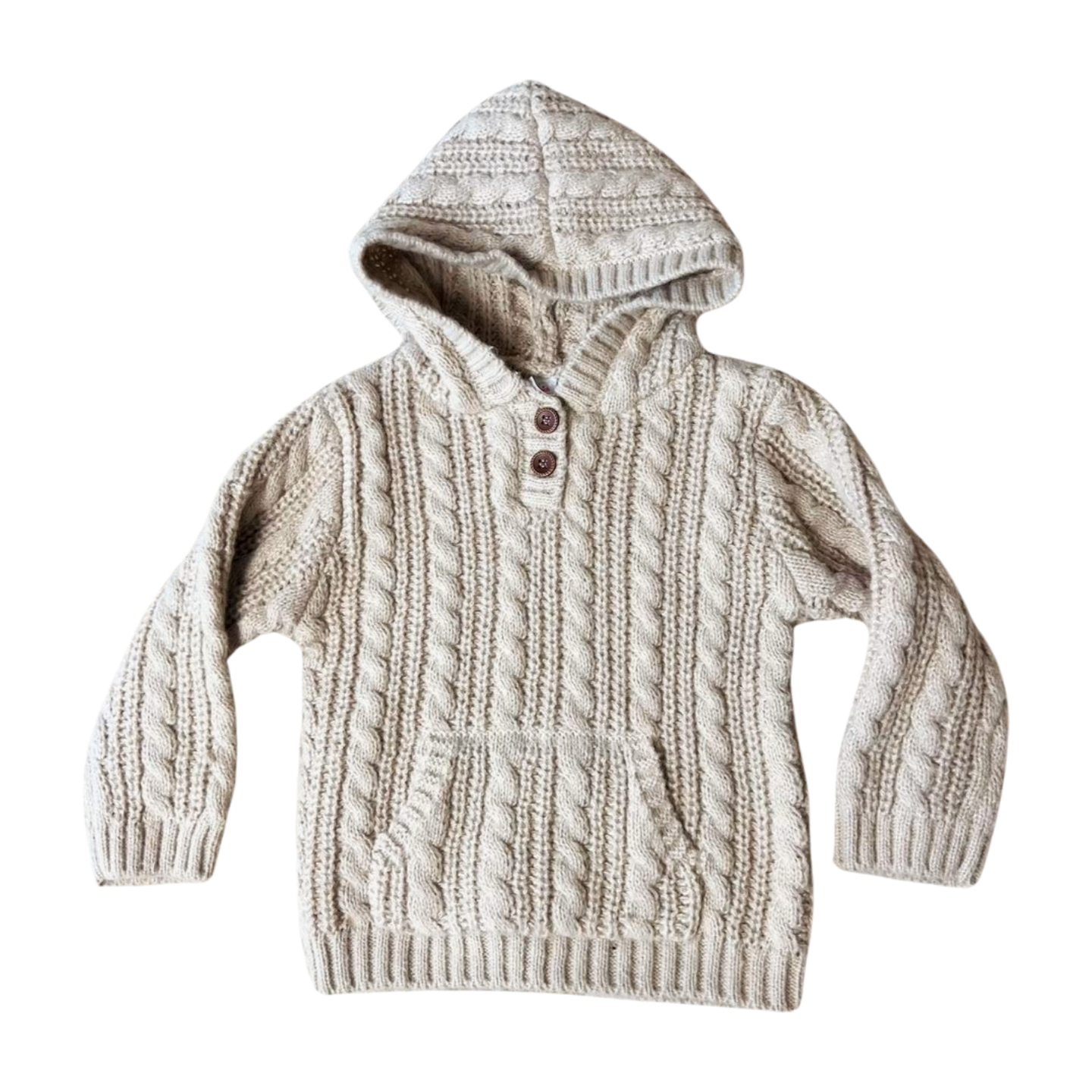 Boys Knitted Cardigan - Beige